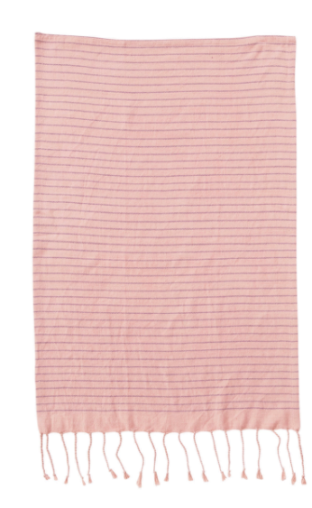 Pink Turkish Tea Towel