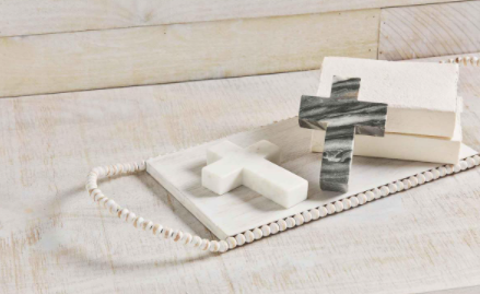 decorative marble cross