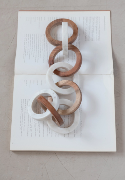 Wood + Marble Chain