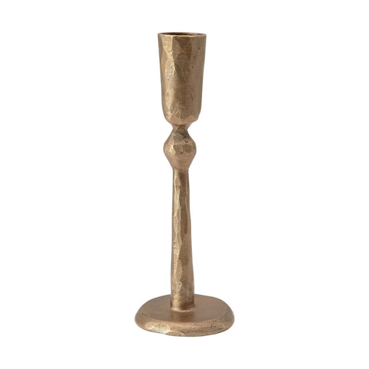 Antique Gold Metal Taper Holder Collection