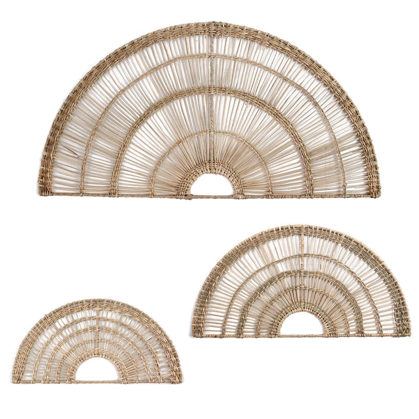 Woven Fan Wall Décor (Natural)