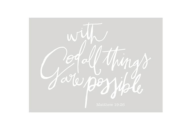faith based post card