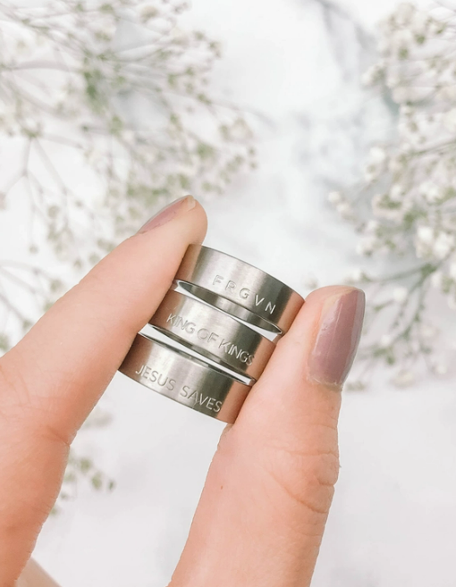 FRGVN Matte Men's Ring