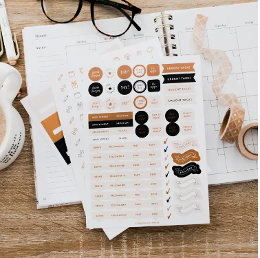 Planner Stickers-Classic & Colorful