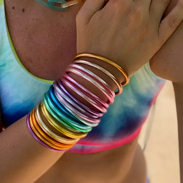 Mantra Bangle Bracelets