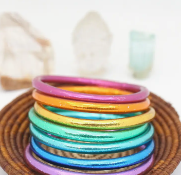 Mantra Bangle Bracelets