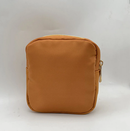 Nylon Customizable Travel Makeup Pouch