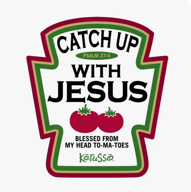 Catch Up Sticker