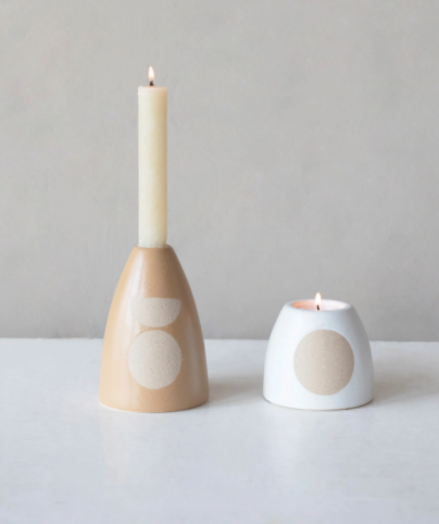 Stoneware Tealight Holder