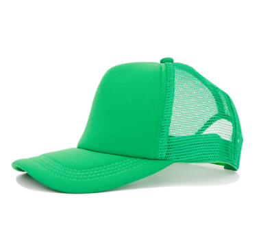 green trucker hat