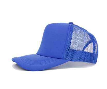 royal blue trucker hat