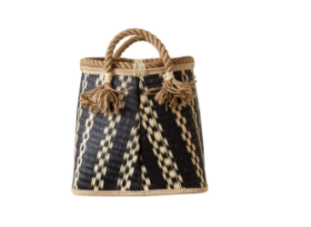 Wicker Baskets w/ Rope Handles