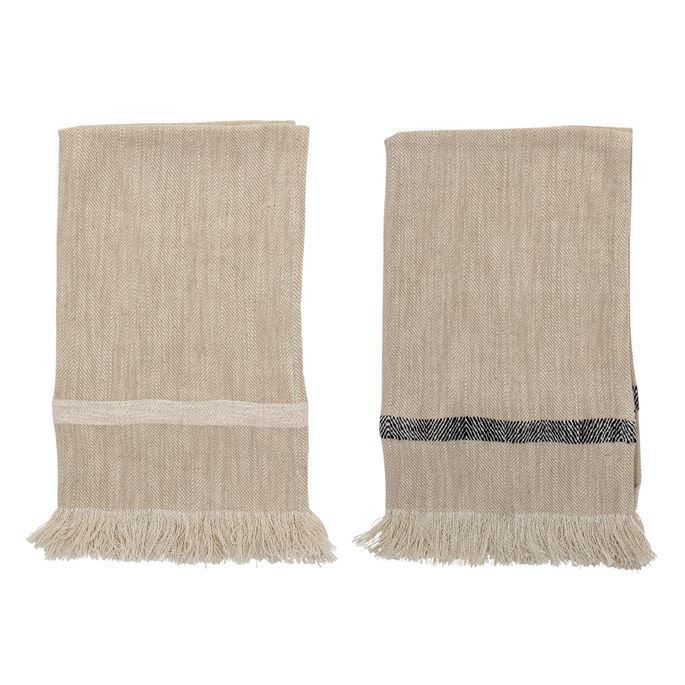 2 Hand Towels-Neutral Love