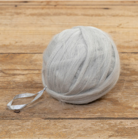 Yarn Ornament-Gray