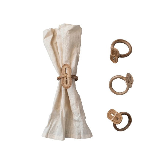 Handmade Bamboo Napkin Rings