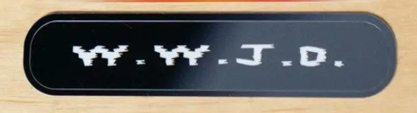 WWJD Sticker