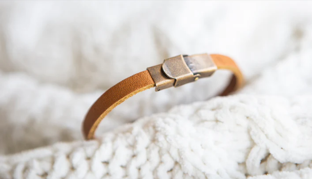 Faith Leather Bracelet Collection