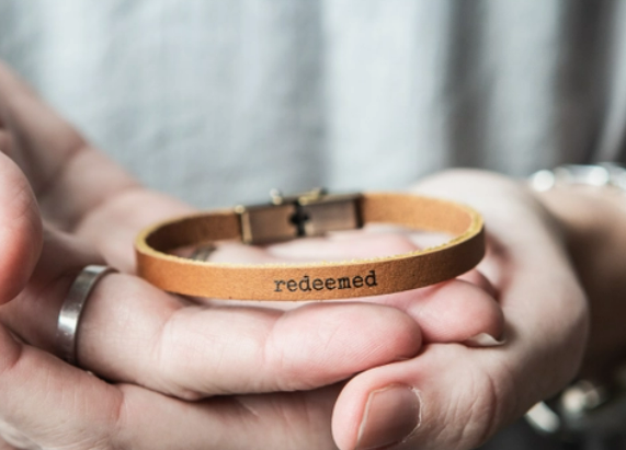 Faith Leather Bracelet Collection