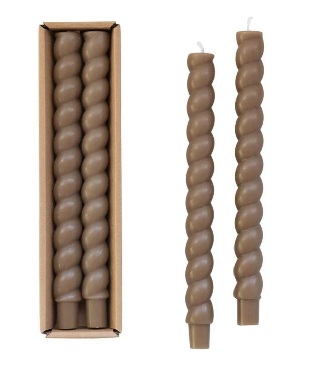 Taper Candles, Twisted