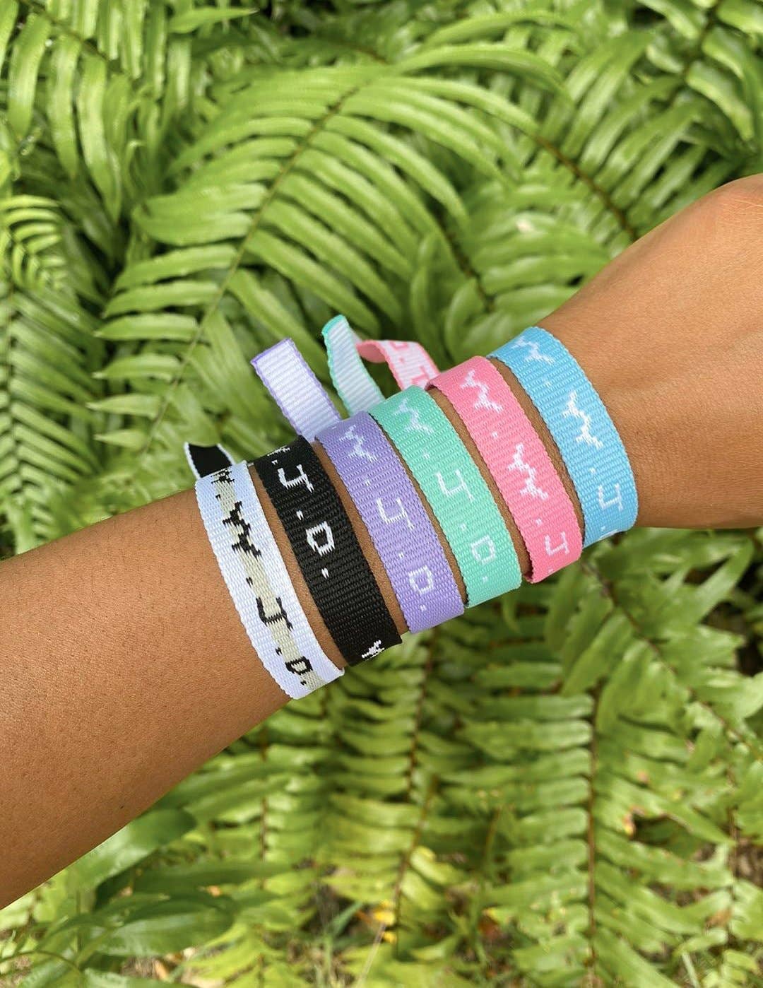 Scripture Rubber Bracelets