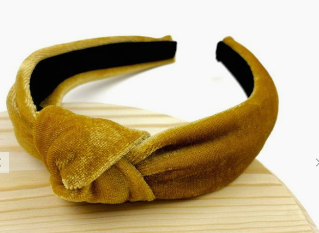 Velvet Knotted Headband