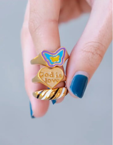 God Is Love Ring