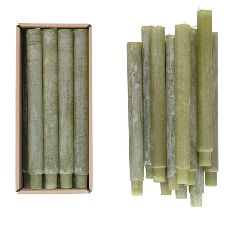 Taper Candles-Powdered