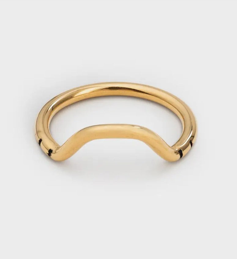 Half Moon Stacking Ring