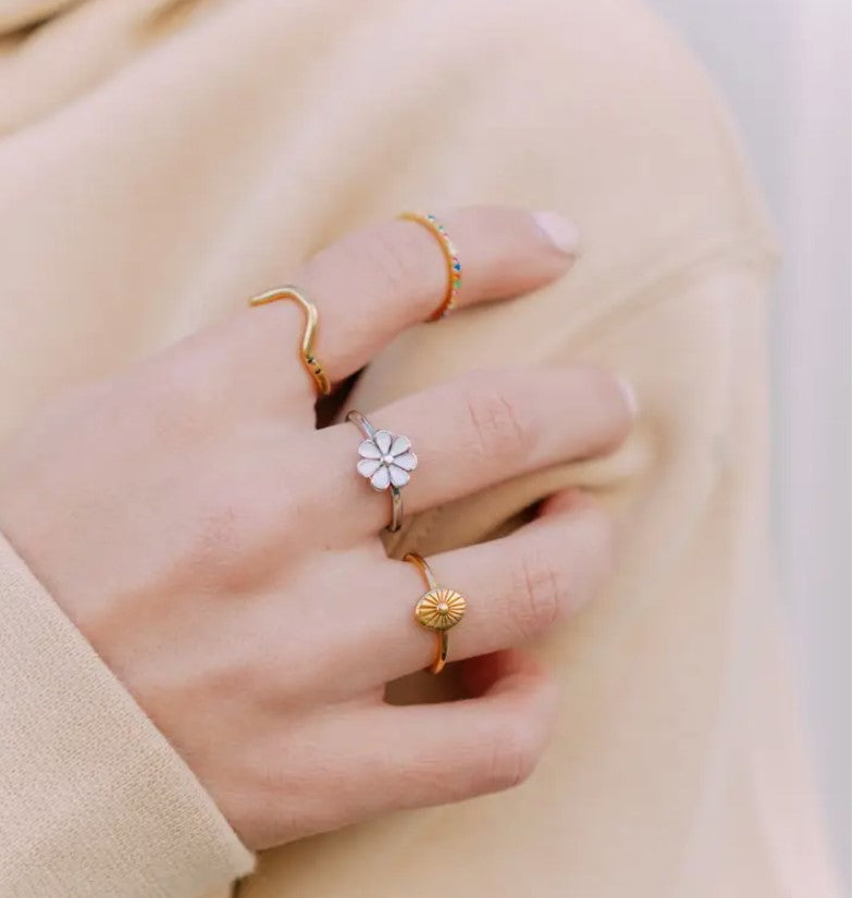 Half Moon Stacking Ring