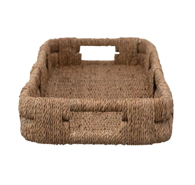 Hand-Woven Bankuan Try w/ Handles