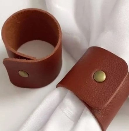 Leather Napkin Rings