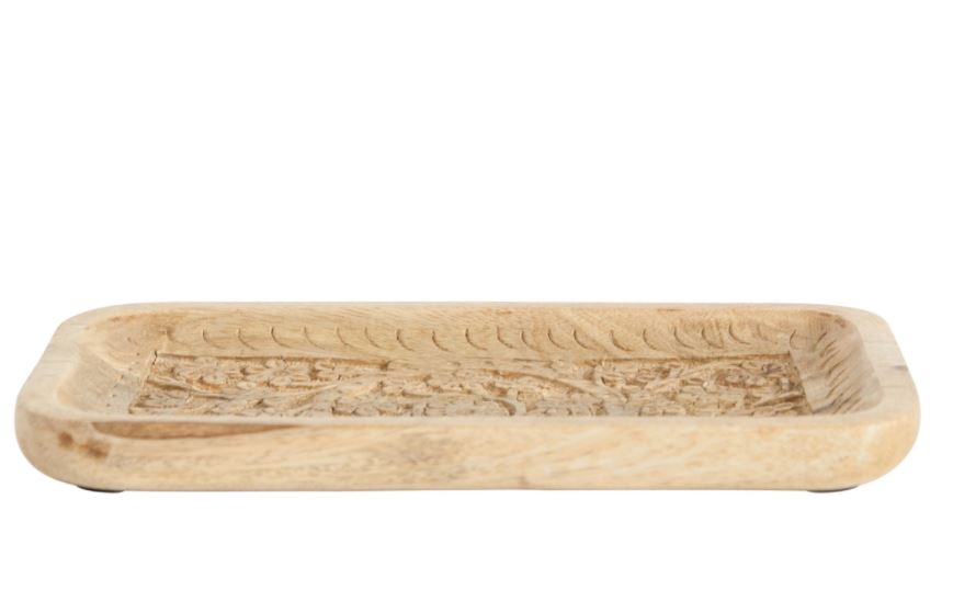 Hand-Carved Tray