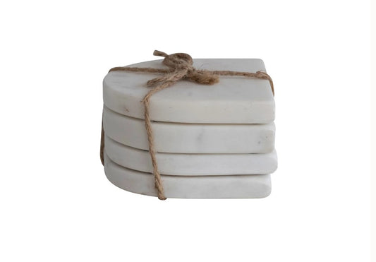 Arched Marble Coasters