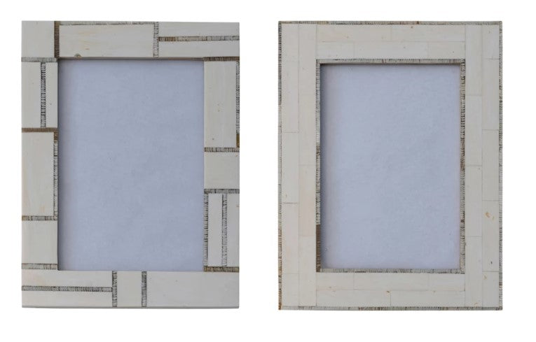 7 x 9 Ivory Horn Inlay Frame