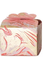 pink marbled paper gift boxes