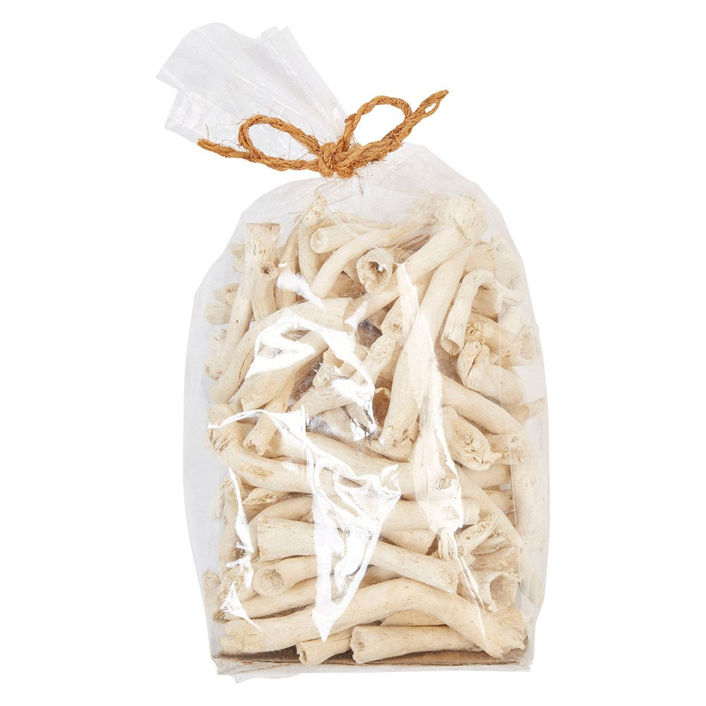 Dried Natural Cauliflower Root in Bag, Bleached