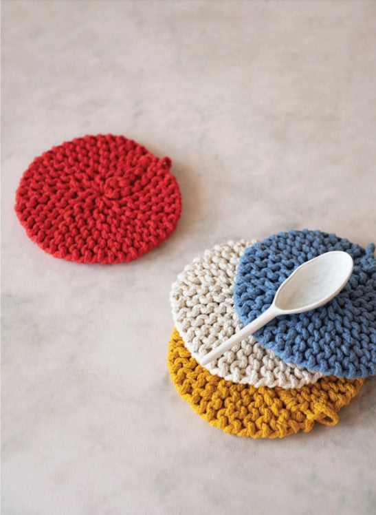 Cotton Crocheted Pot Holders