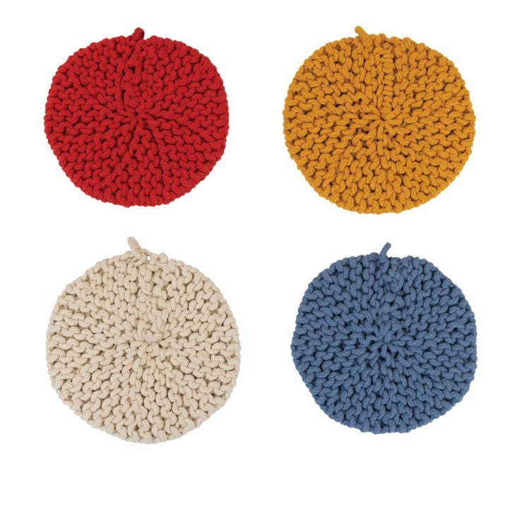 Cotton Crocheted Pot Holders