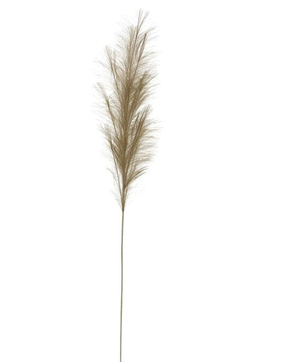 48" Faux Pampas Grass Plume