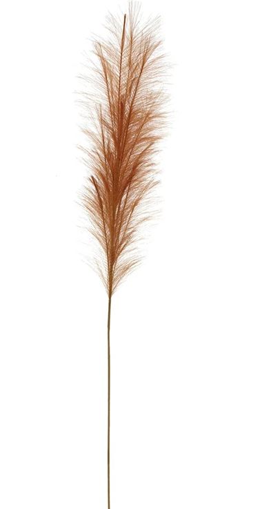 48" Faux Pampas Grass Plume