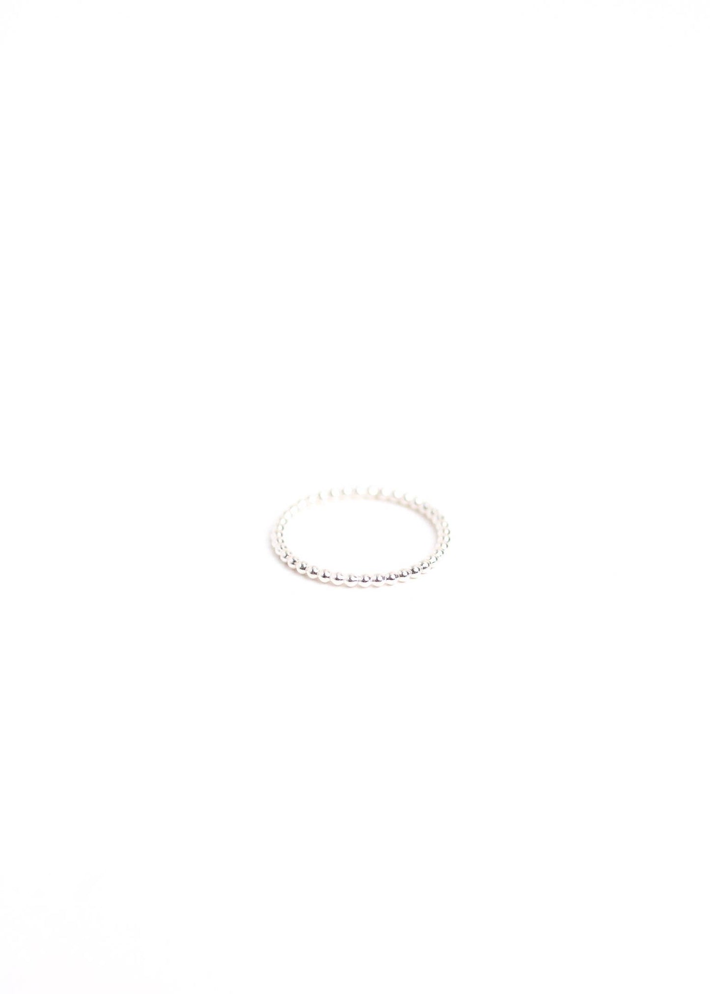 Silver Dot Ring