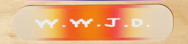 WWJD Sticker