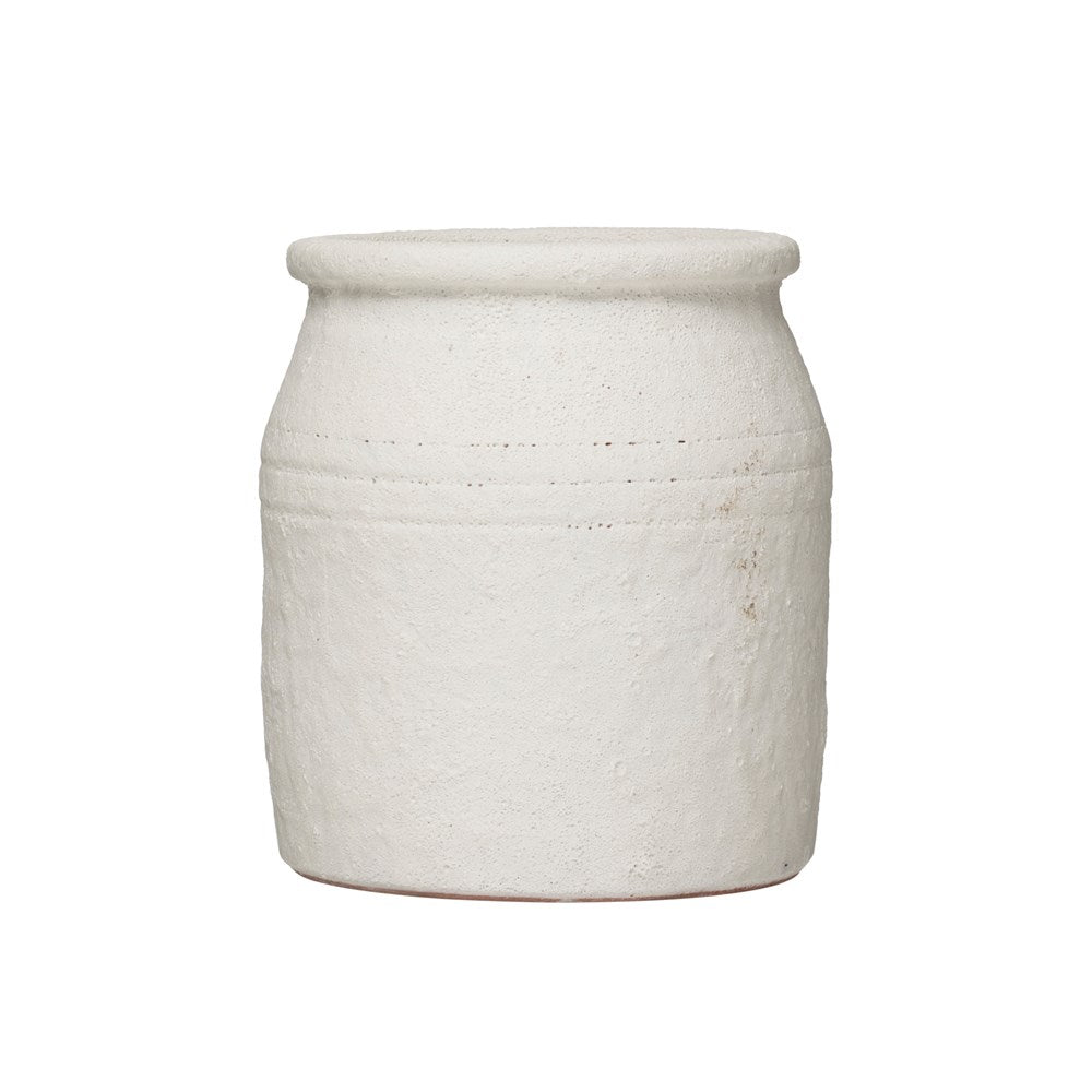 Distressed Crock