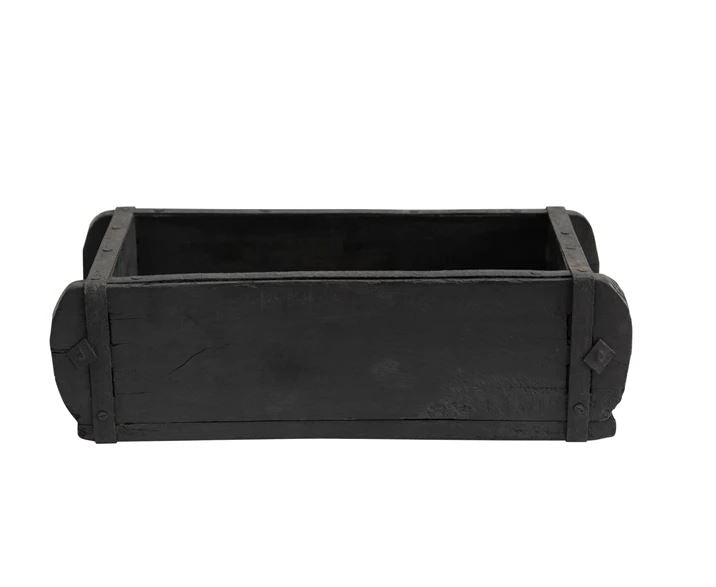 Reclaimed Wood and Metal Brick Mould