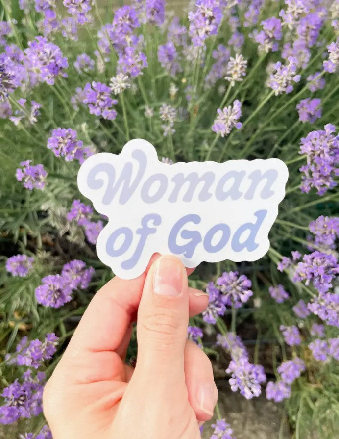 Woman of God Sticker