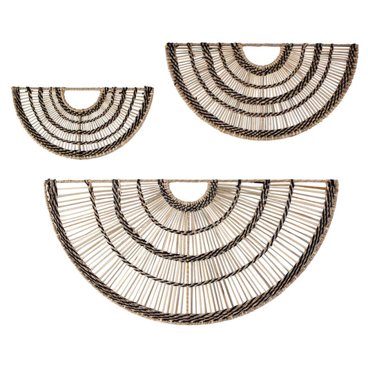 Woven Fan Wall Décor (Mix Color)