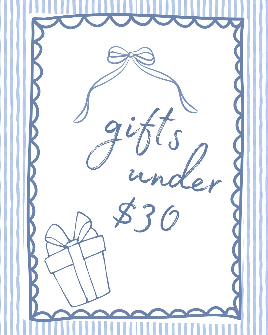 Gifts Under $30