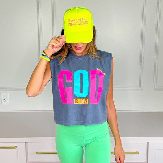 God Is Love Muscle Tee