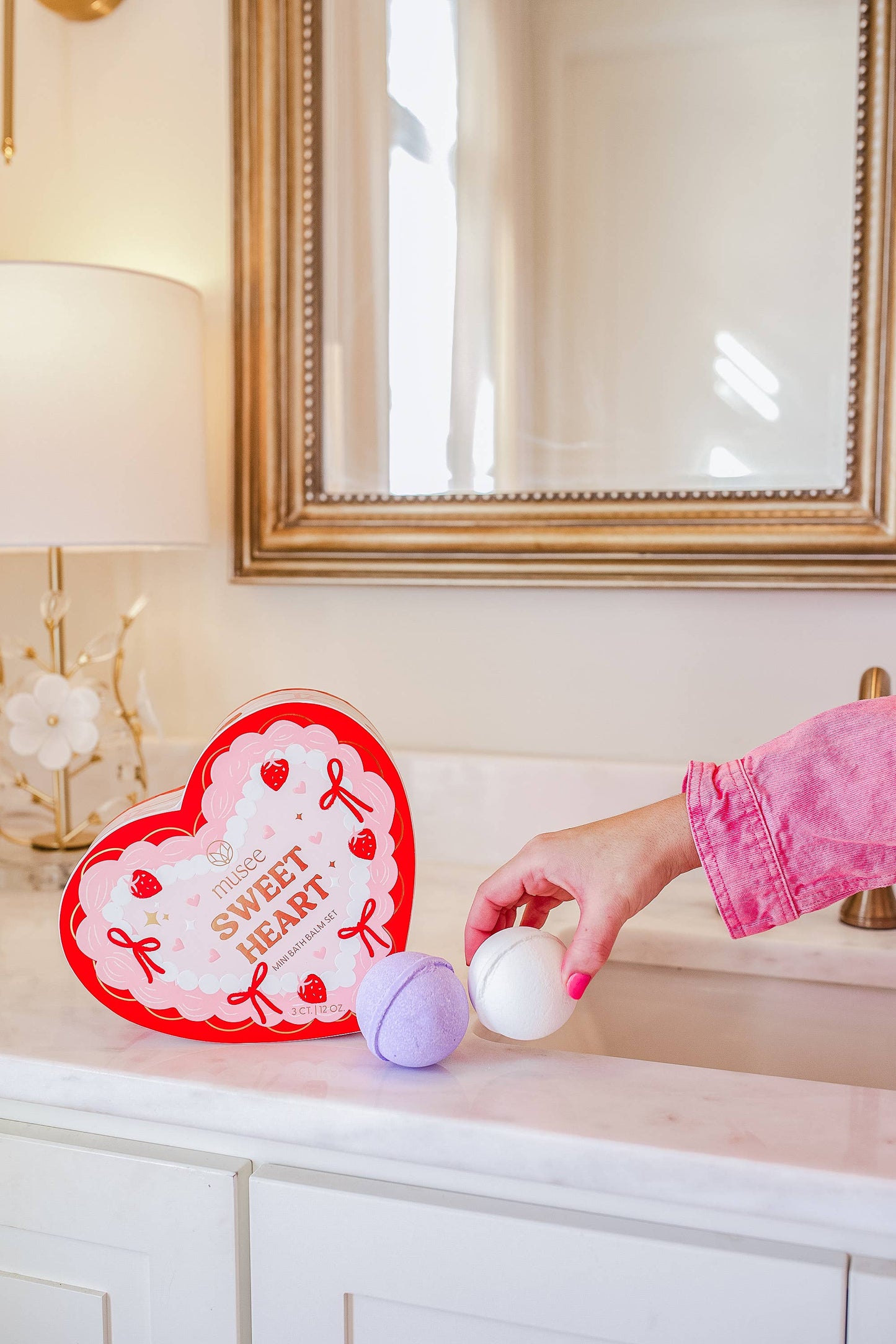 Sweet Heart Three Bath Balm Set