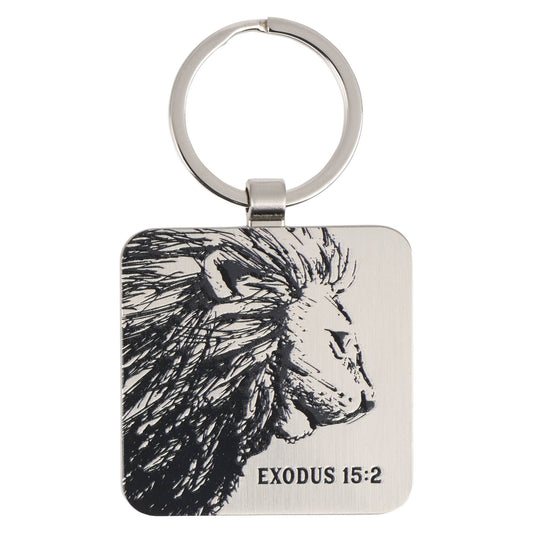 Lord is my Strength Keychain